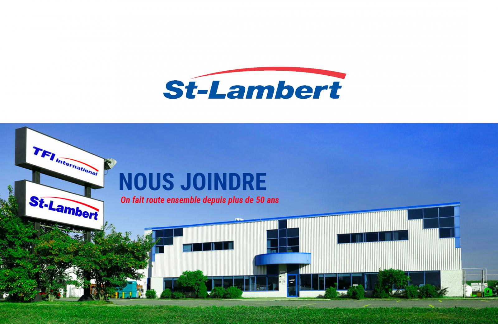Transport St-Lambert  Canada, États-Unis. Logo